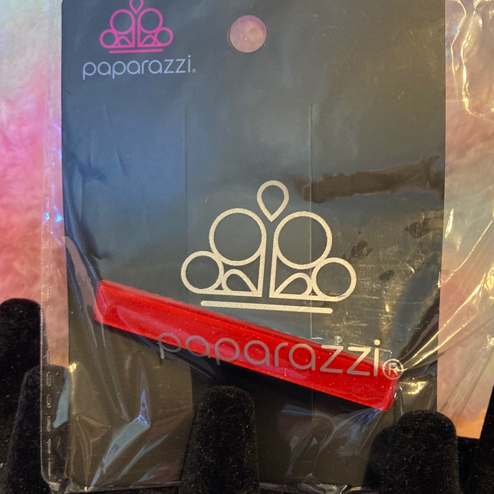 Paparazzi Vibrant Red Hair Accessory